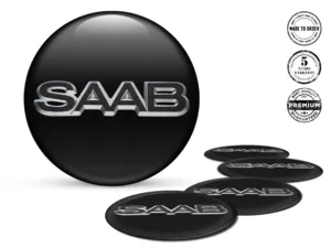 Saab Ruota Distintivo Logo Cupola Epox Stilosa